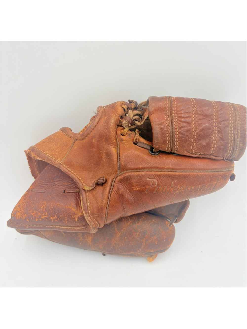 1940s/50s Wilson Professional 534920 Baseball Glove RHT 9 in Collector Vintage